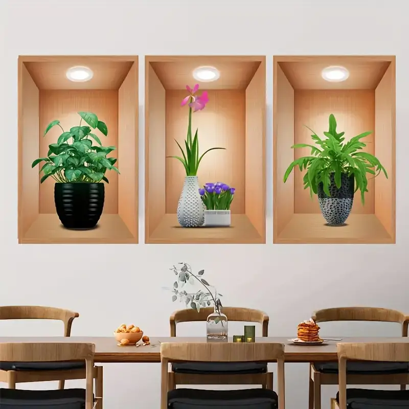 BloomScape 3D Wall Decal Stickers